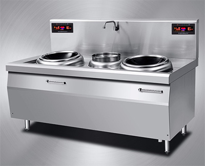 电磁双头小炒炉